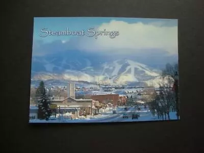 Railfans2 955) Steamboat Springs Colorado Lincoln Avenue Stores Mount Werner • $4.95