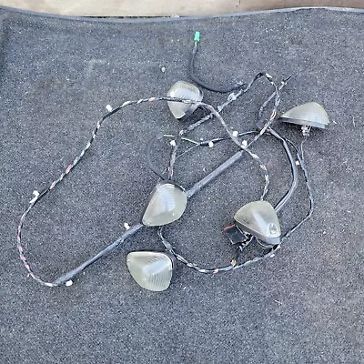 1999-2007 Ford F250 F350 Cab Roof Clearance Lights Set (5) With Wire Harness  • $145