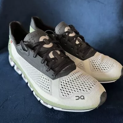 On Running Cloudboom Mens 10 Road Marathon Lightweight Comfort Green White Shoes • $109