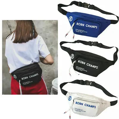  Belt Fanny Pack Men Women Waist Chest Pouch Hip Bag Sport Pocket Running Travel • $7.95