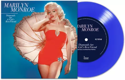 Marilyn Monroe **Diamonds Are A Girl's Best Friend Blue *NEW 7  RECORD LP VINYL • $11.98