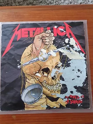 Metallica Harvester Of Sorrow 1988 3 Track 12in Vinyl Pre Owned • £15