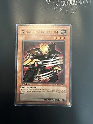 Yugioh X-saber Airbellum Common Mixed Sets 1st Edition • $2.10