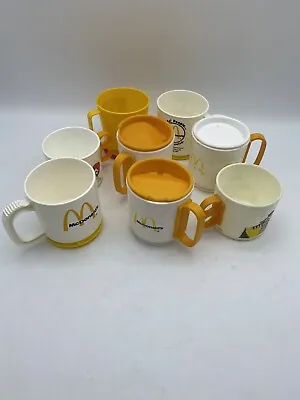 £47.90 • Buy Vtg McDonald S Coffee Mug Cup Plastic Grandfather Lot Of 8