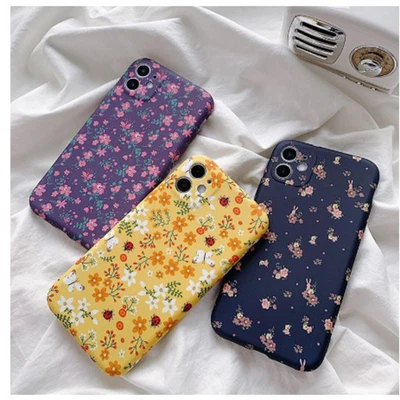 $10.99 • Buy For IPhone 13 Pro Max 12 11 Pro X XR 8 7 Plus Flower Pattern Case Silicone Cover