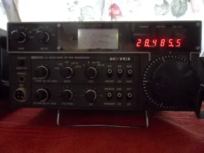 Transceiver Hf - Icom Ic-701 Ssb Cw Ritty - Vintage 1979 • $550