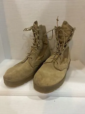 Army Hot Weather Combat Boots Coyote Tan SPM1C1-13-D-1017 Men's US Size 8 Reg • $27