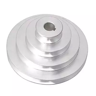 16mm Bore Aluminum A Type 4 Step Pulley Wheel For V-Belt Timing Belt (Outer D... • $26.71