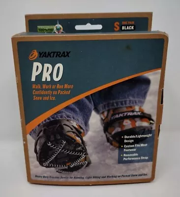 Yaktrax Pro Ice Traction Coils For Shoes Size S Small ~NIB~ • $16.99