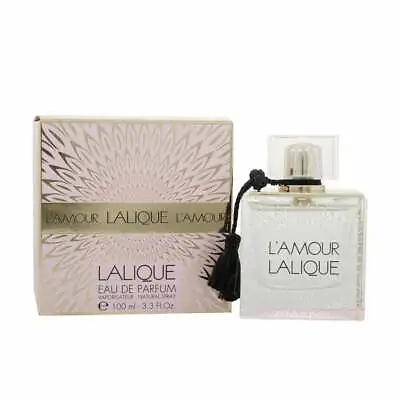 Lalique L'amour 100ml Edp Spray For Her - New Boxed & Sealed - Free P&p - Uk • £29.40