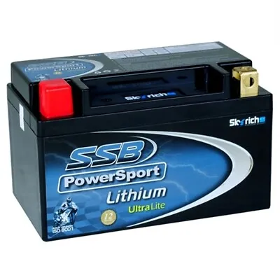 $260.90 • Buy SSB PowerSport Ultralight Lithium Battery For Suzuki C90T Boulevard 2013 To 2014