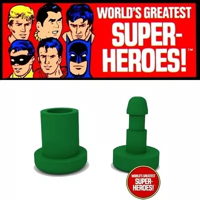 Mego Lizard Green Knee Pin Set For WGSH 8 Inch Type 2 Body • $6.99