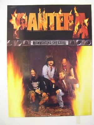 Pantera Poster Band Shot Reinventing The Steel Promo • $42.35