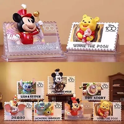 MINISO Disney 100 Years Of Wonder Retro Stamp Series Confirmed Figure Toy Gifts • $16.48