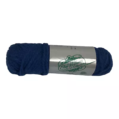 Elsa Williams Needlepoint Yarn Wool 40 Yard Skein #501 08 Blue Made In USA • $4.99