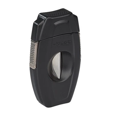 $40 • Buy Xikar VX2 V-Cut Cigar Cutter, Spring-Loaded, Black, Lifetime Warranty