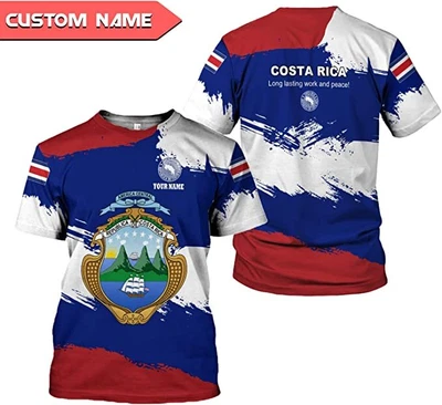 $16.99 • Buy Personalized Costa Rica Shirt Costa Rica Tshirt Costa Rica Shirts For Men & Wome
