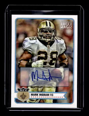 2012 Topps Magic Autographs #86 Mark Ingram Auto - NM-MT • $12