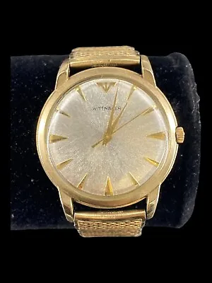 Vintage Wittnauer 10KT Gold Filled Mechanical Wind-Up Watch Wristwatch • $78.77