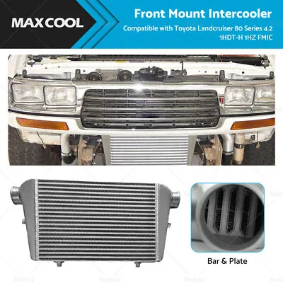 Intercooler Front Mount Suitable For Toyota Landcruiser 80 Series 4.2 1HDT-H 1HZ • $250.95