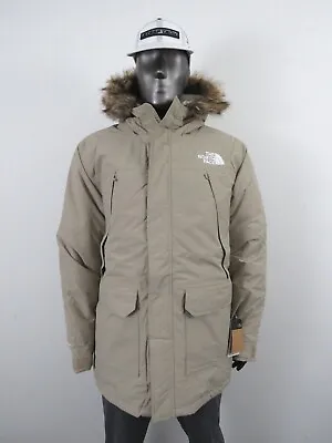 NWT Mens The North Face Mcmurdo 600-Down Parka Insulated Winter Jacket - Flax • $271.96