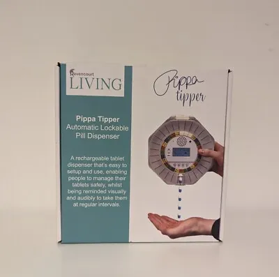 £59.95 • Buy Ravencourt Living Pippa Tipper Automatic Lockable Pill Dispenser