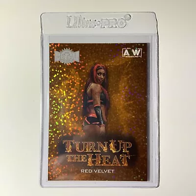 2022 AEW Skybox Metal Universe  Red Velvet Turn Up The Heat TH-17 • $3.99