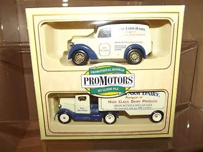 Lledo  Promotors  Home Farm Dairies Vintage Models Set • £6.99