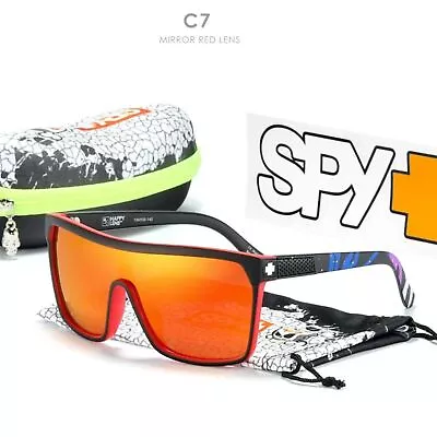 Spy Flynn Polarized Matte Sunglasses Men Happy Lens Technology With Original Box • $18.99