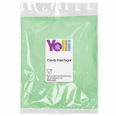 Green Candy Floss Sugar 100g Apple Flavour • £4.79