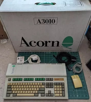 Acorn Archimedes A3010 Vintage Computer Boxed 2MB Upgrade Read Description • £107