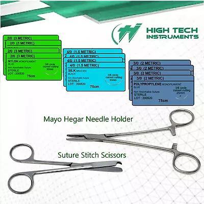 First Aid Preparation Suture Practice Training Kit For Medical Students Items • $9.99