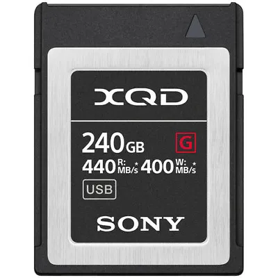 $612.04 • Buy Sony 240GB G Series XQD QD-G240F