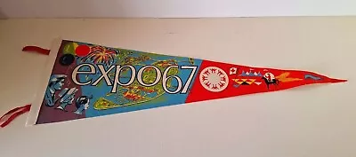 Vintage Expo67 Montreal Canada Pennant • $9.99