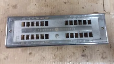 Vintage General Electric GE Oven Stove Range Control Selection Plate • $89.99