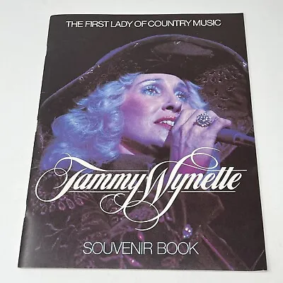 1980 Tammy Wynette Souvenir Book The First Lady Of Country Music Fan Club Mail • £9.61