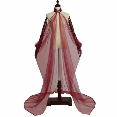 Medieval Women Elf Cape Wedding Dress Cloak Princess Elven Collared Cape • $15.99