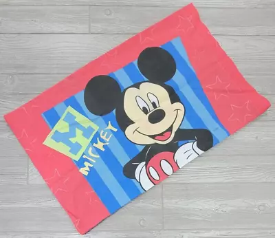 Vintage Mickey Mouse Pillow Case Multicolored • $8.90