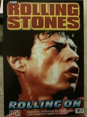 The Rolling Stones DVD Music Documentary 1991 Rare - VGC- FREE POST  • $15