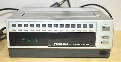 Panasonic PV-A500 Programable Timer / Tuner With Cables Vintage -See Description • $36