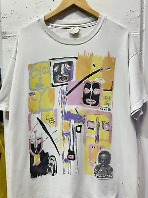Vintage 1994 Miles Davis Estates VH1 Jazz Art T-Shirt Size XL  Painting Rare • $450