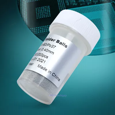 250K/Bottle 0.4mm BGA Lead Solder Balls • $29.06