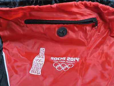 Sochi 2014 Coca Cola Olympic Backpack New Never Used • £8.45
