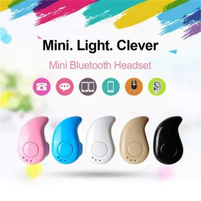 Mini Wireless Bluetooth 4.1 Earbud In-Ear W/ Mic Stereo Earphone Sport Headset~ • $2.99