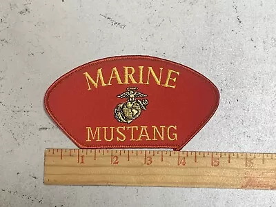 CUSTOM MADE Embroidered Marine Mustang Iron On Patch • $11.99