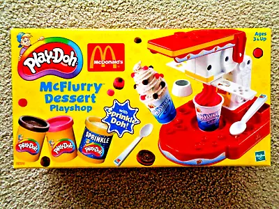 McDonald's 2000 Hasbro Play-Doh McFlurry Dessert Playshop • $18.95