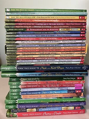 Lot Of 31 Magic Tree House & Merlin Mission Kids Chapter Books HB/PB • $14.99