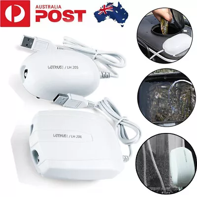$18.95 • Buy Oxygen Pump Fish Tank Aquarium Air Pump Filter Ultra Silent USB Air Bubbles Pump