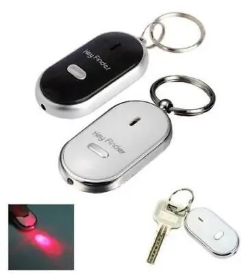 £3.51 • Buy Just Whistle Lost Car Key Finder Locator With Led Light Key Ring Whistle