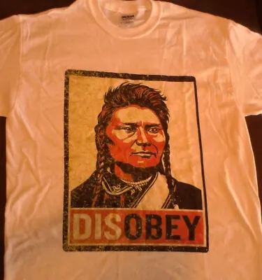 Chief Joseph Disobey T Shirt Tee  Native American • $15.99